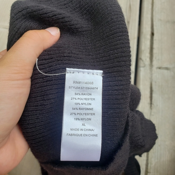 NWOT Ten Sixty Sherman ribbed button up tank top - Picture 4 of 5